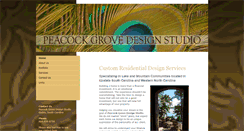 Desktop Screenshot of peacockgrovedesign.com